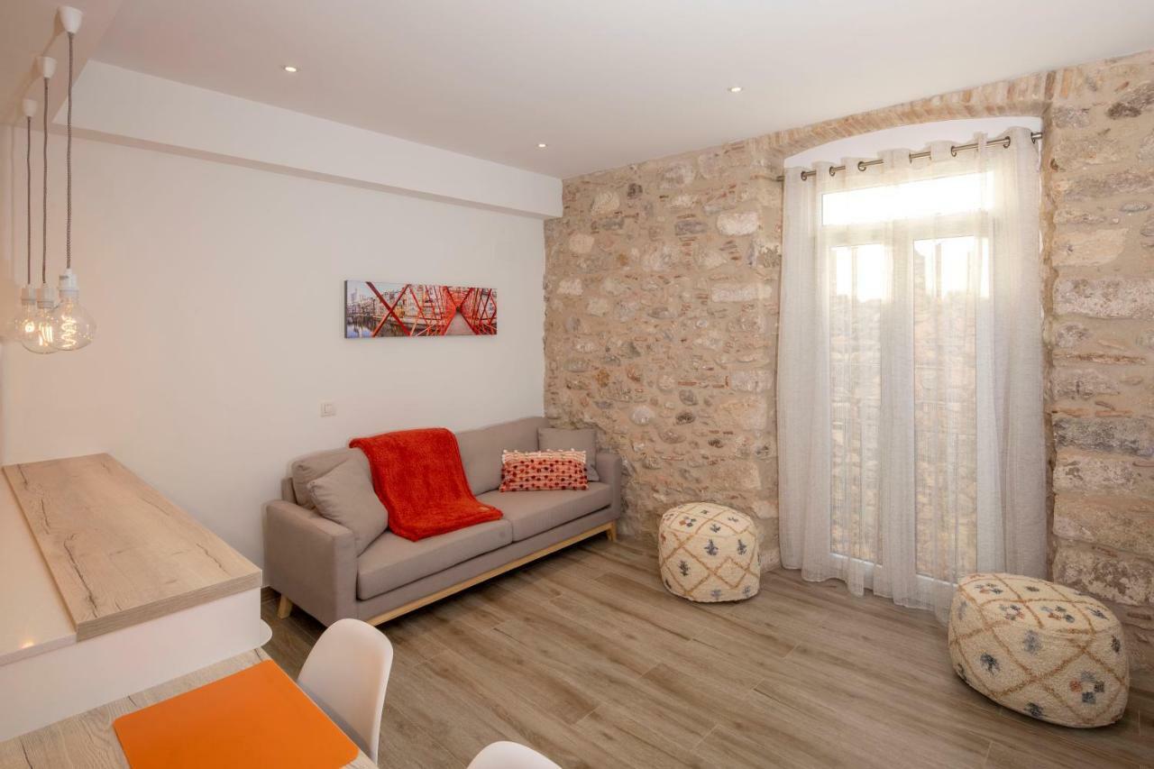 Ferienwohnung Apartamento Historico En El Barri Vell Gerona Exterior foto