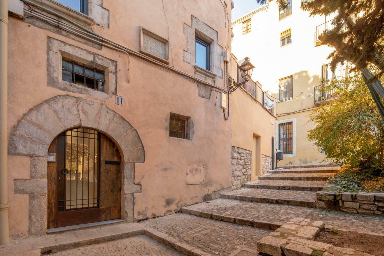 Ferienwohnung Apartamento Historico En El Barri Vell Gerona Exterior foto